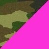 camo/różowy
